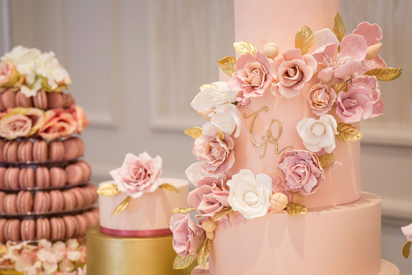 Luxury Wedding Cake by GC Couture & Gordon Ramsay Weddings