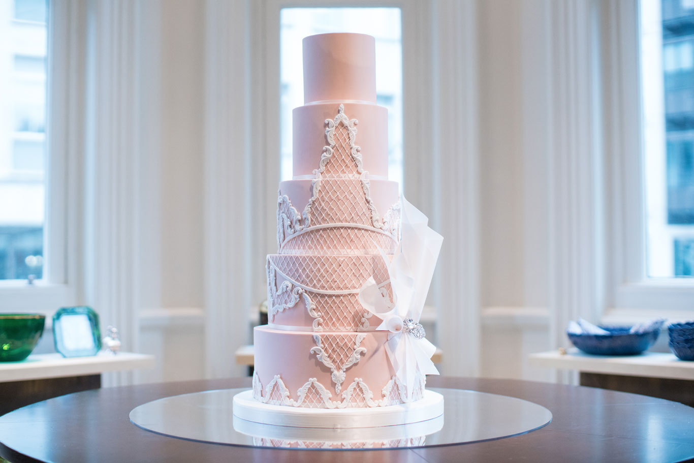 GC Couture Wedding Cake for Oscar De La Renta